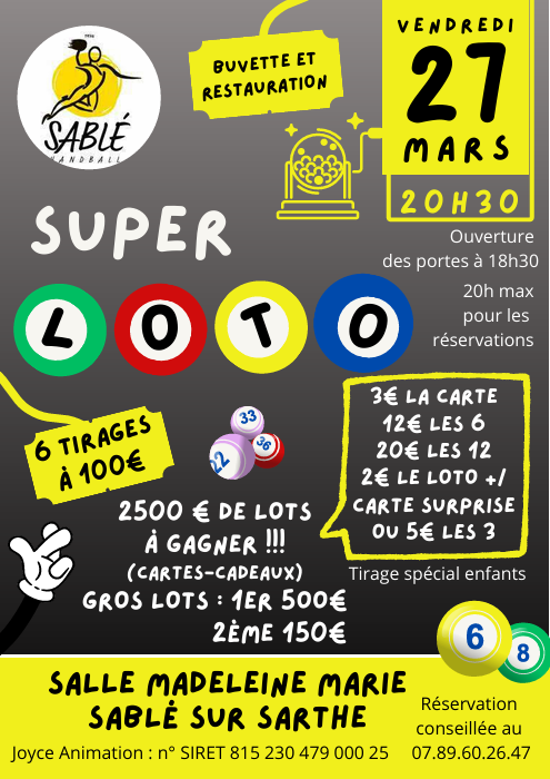 Grand LOTO du Club