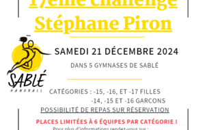 Tournoi S.Piron Samedi 21 décembre 2024 