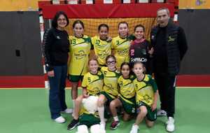 victoire contre La Fleche premier match de Esmée et premier but de Cassie