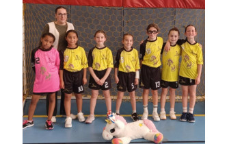 le 18.10.2025 amical contre la Flèche 
Aliah, Marine, Zélie S, Cassandre, Candice, Anaïs, Lydia, Zélie M