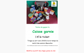 caisse garnie